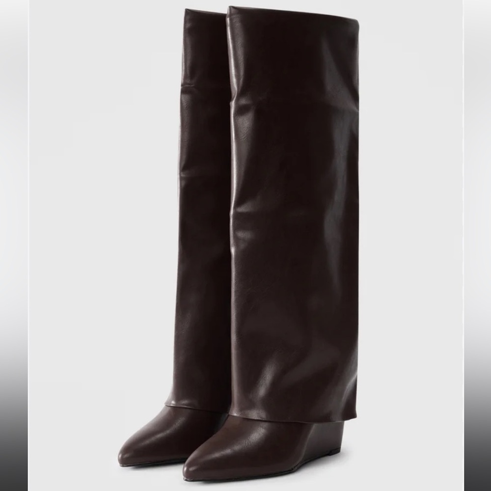 Madden girl Evannder Boots - Dark Chocolate
